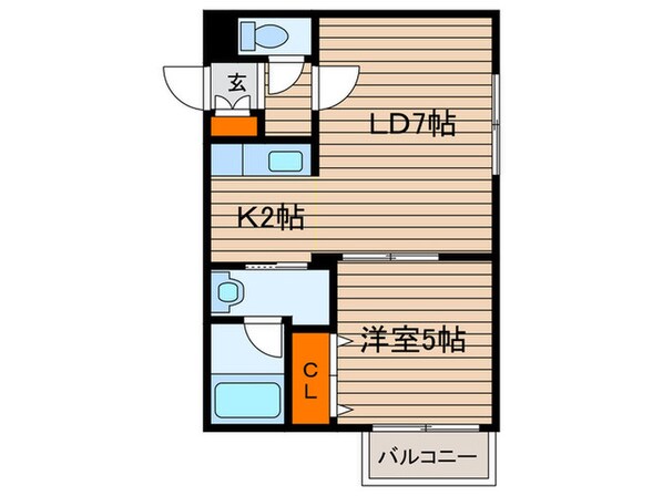 シティプラザ澄川の物件間取画像